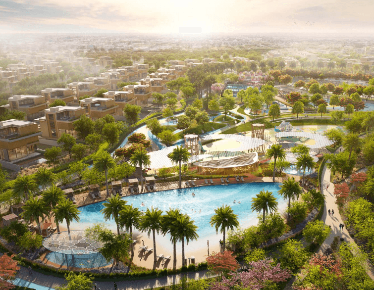 Nad Al Sheba Gardens villas