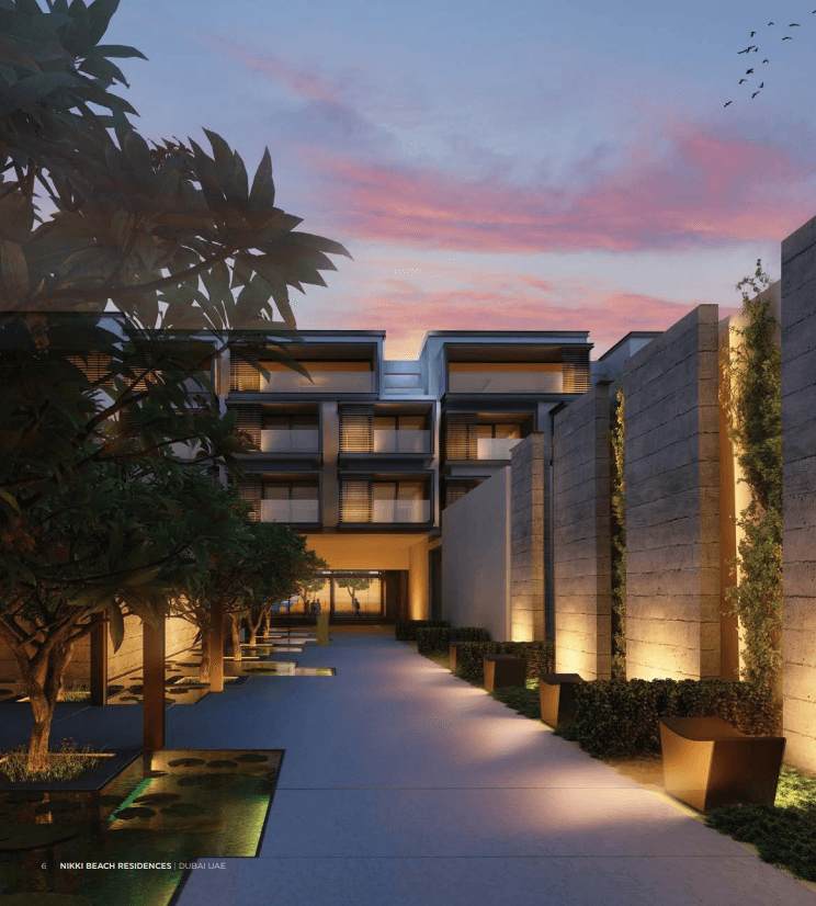 Nikki Beach Residences Dubai beachfront apartments
