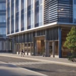 Entrance street angle