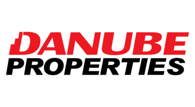 Home 15 Danube properties logo — affordable luxury 1% payment plan developer dubai